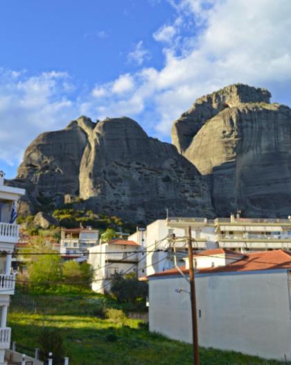 Meteora Family House Apartamento Kalabáka Exterior foto